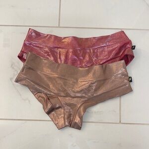 Cleo Shimmering Pole Shorts